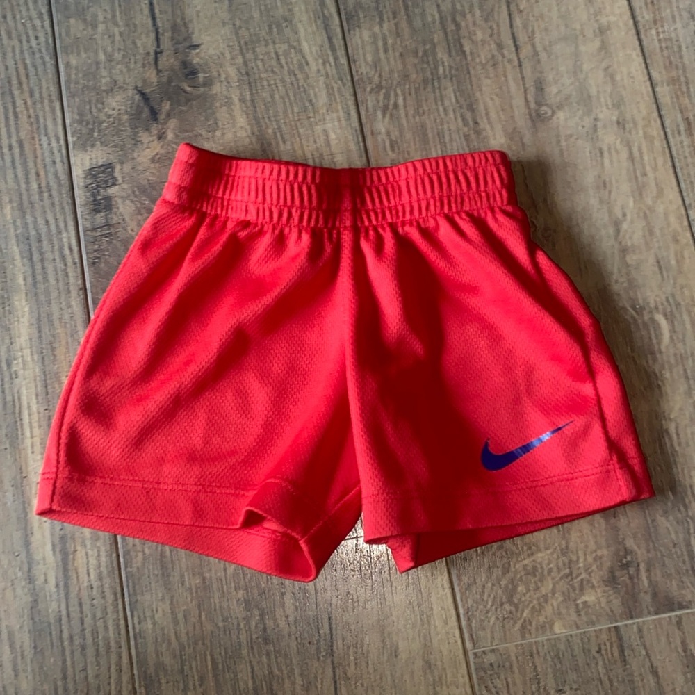 Nike red shorts